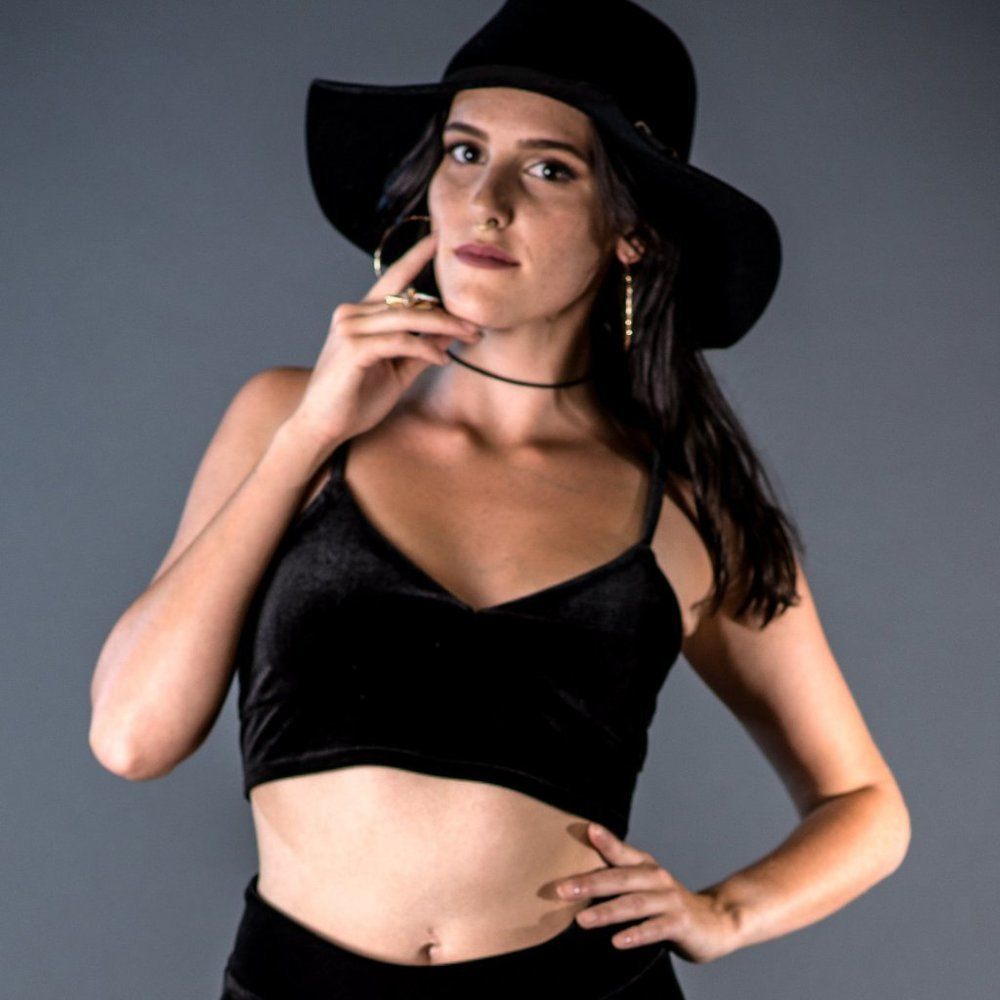 Velvet Bra Top - Brand New